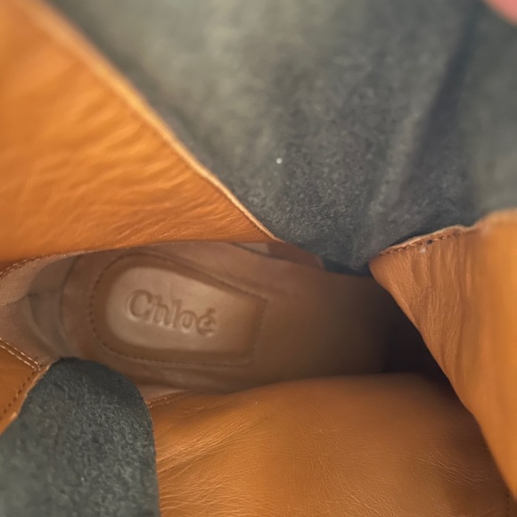 Chloe Black moto boots - Picture 7 of 8